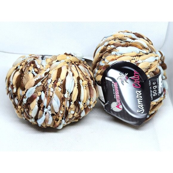 Austermann Samoa Color Yarn Lot 2583 Farbe 0102 – Soft Multicolor Blend for Knit - Picture 16 of 16